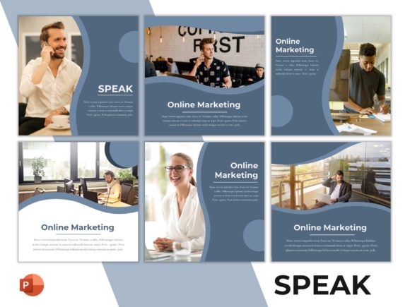 Download Instagram Feed Template - Speak - Premium Resources