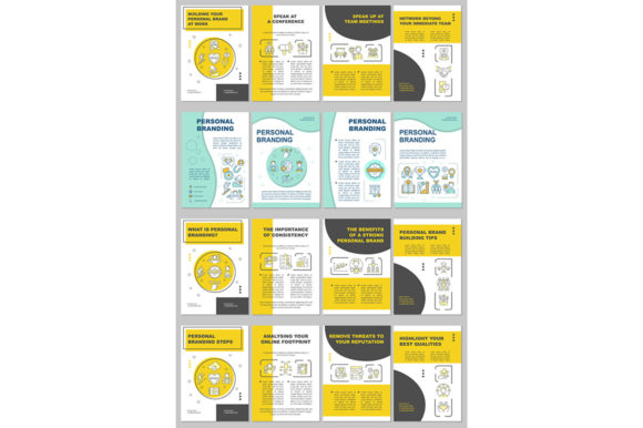 Download Personal Branding Strategy Brochure Set - Set Collection